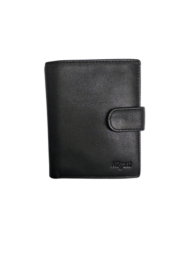 Migant Design Black men wallet leather 6450 - Migant