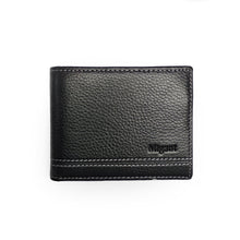 Load image into Gallery viewer, Leather wallet white stiching - Fashioraman
