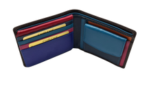 Φόρτωση εικόνας στο εργαλείο προβολής Συλλογής, Migant Deisgn Multicolour leather wallet with RFID protection - Migant
