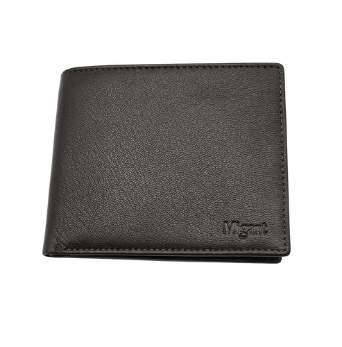 Migant design leather men wallet with RFID 6431 - Migant