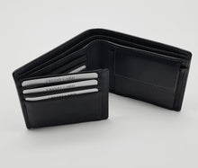 Load image into Gallery viewer, Migant Design black leather wallet in box - Migant
