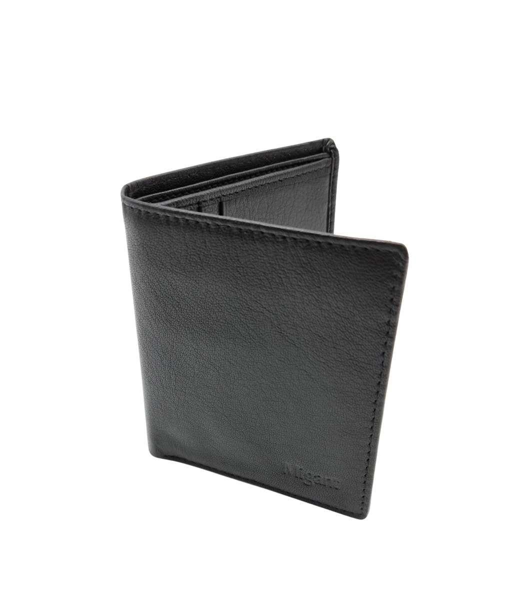 Migant Design black leather wallet 6452 - Migant